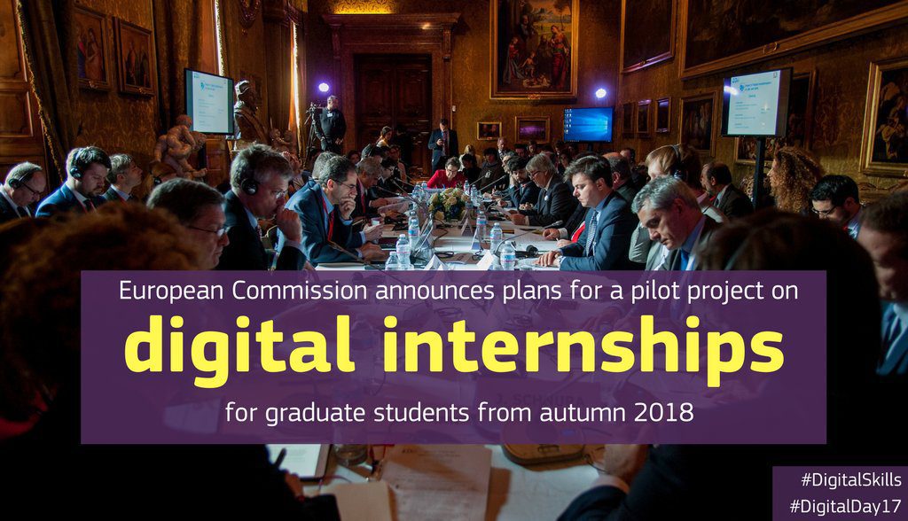 Progetto pilota per promuovere le competenze digitali attraverso i tirocini