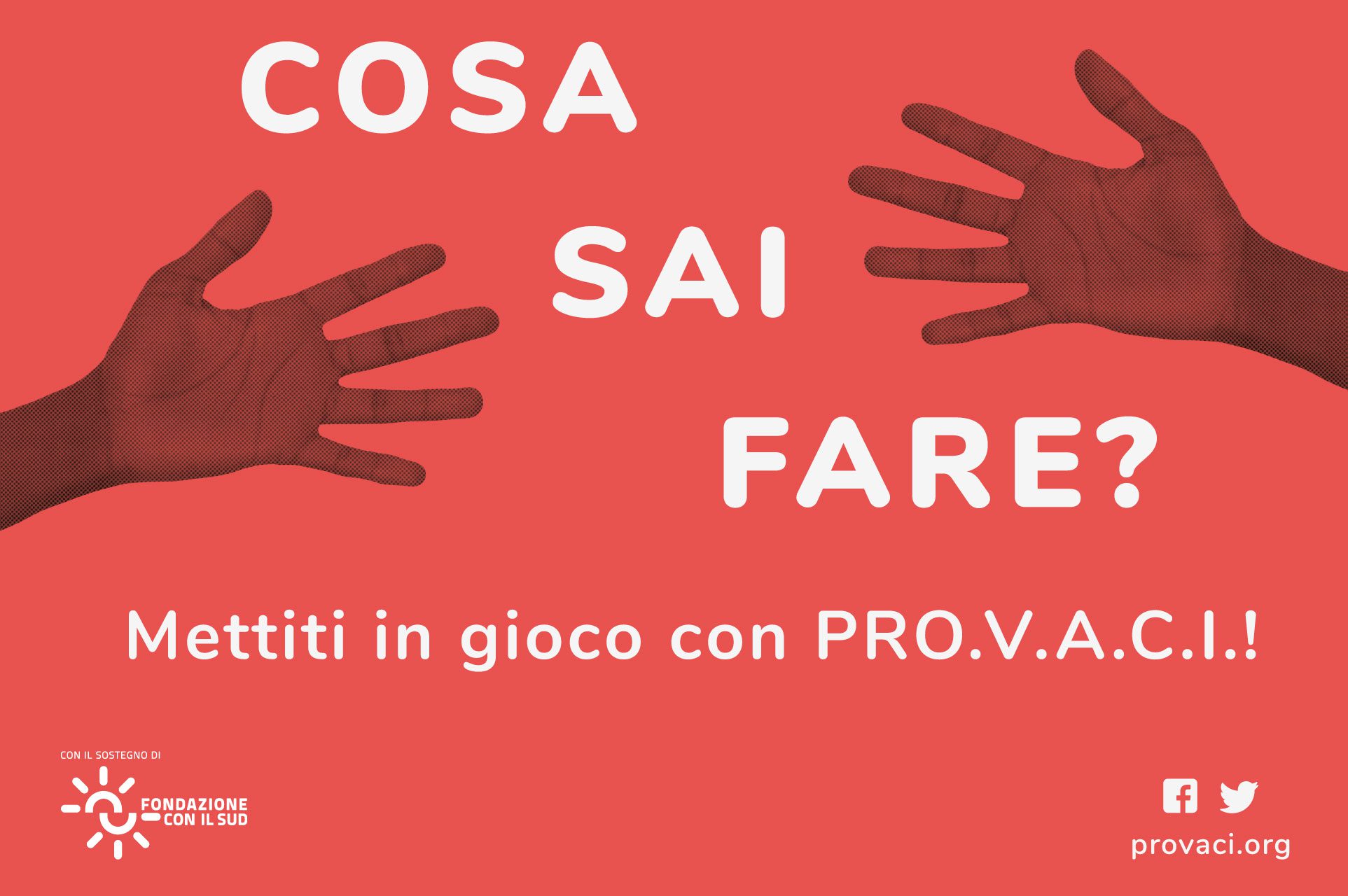 Aperte le iscrizioni alle attività di PRO.V.A.C.I. per i volontari