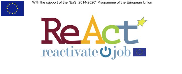 REACTIVATE: la mobilità professionale europea over 35