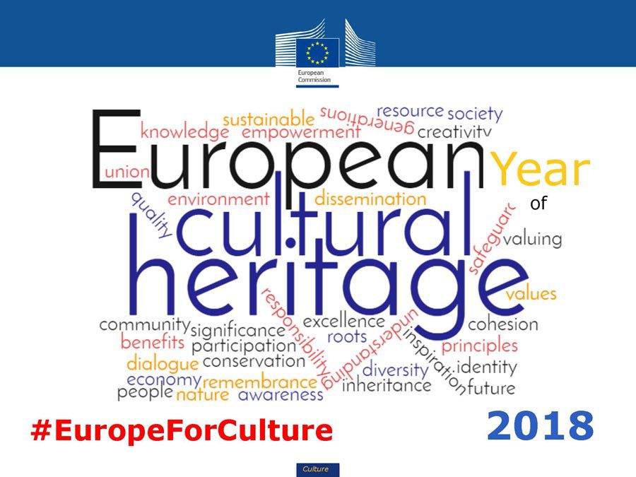 2018: Anno Europeo del Patrimonio Culturale
