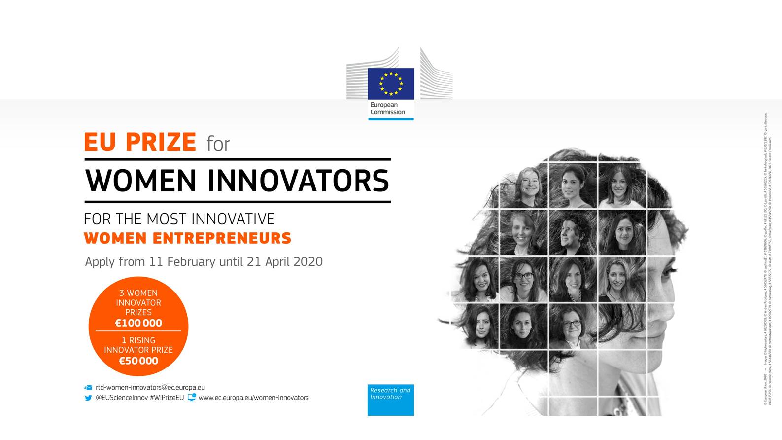 Premio dell’Unione Europea per le Donne Innovatrici 2020