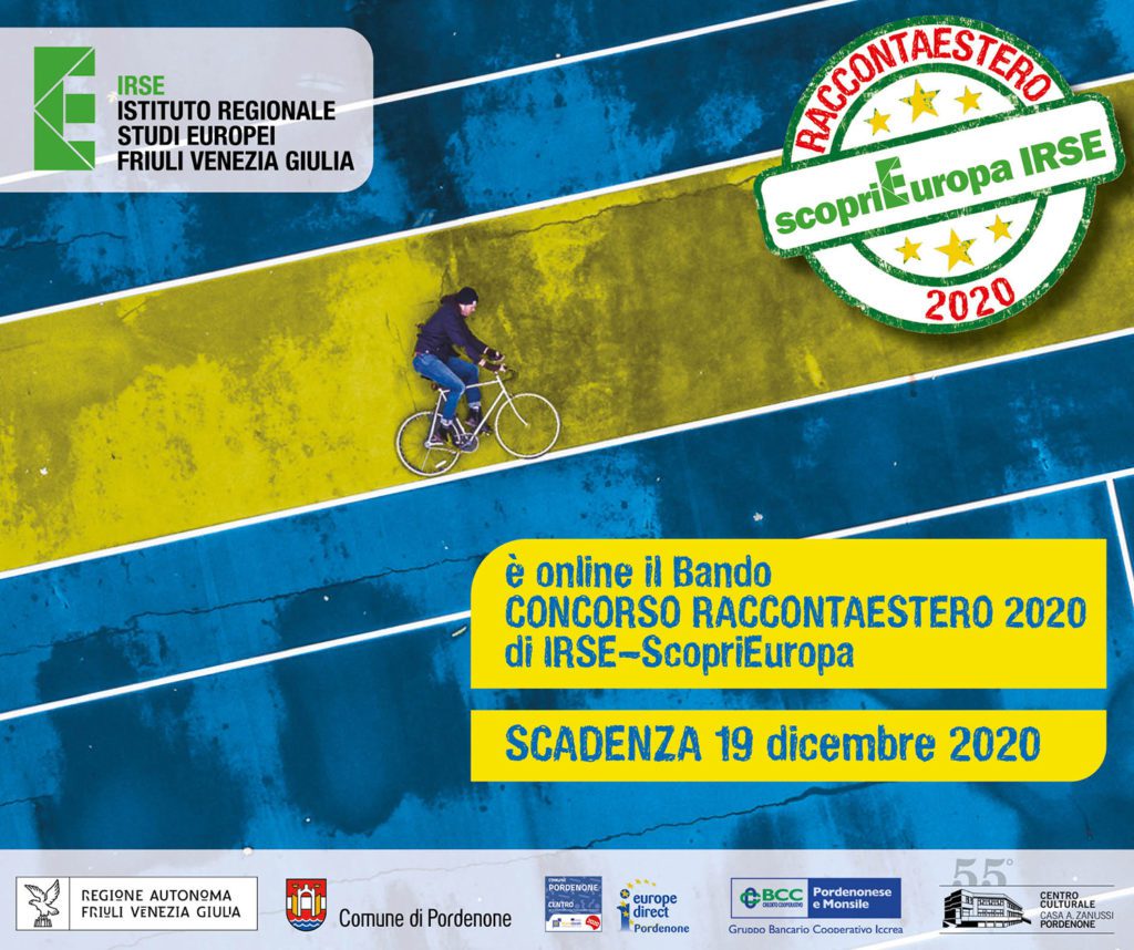 RaccontaEstero 2020: Concorso di scrittura di viaggio, studio, lavoro o volontariato all’estero.